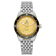 Load image into Gallery viewer, Rado Captain Cook Automatic Gold Dial 39mm on Bracelet with 1 complimentary rubber strap