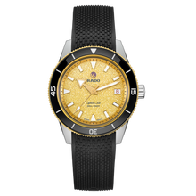 Load image into Gallery viewer, Rado Captain Cook Automatic Gold Dial 39mm on Bracelet with 1 complimentary rubber strap