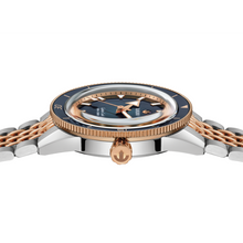 Load image into Gallery viewer, Rado Captain Cook Automatic Blue 39mm on 2 Tone RG Bracelet