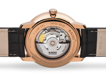 Load image into Gallery viewer, Coupole Automatic White Dial RG PVD on leather strap -41mm