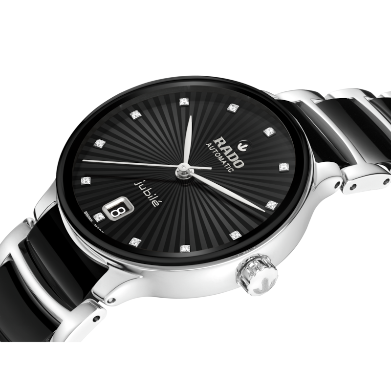 Rado Centrix Diamond Black Ceramic Automatic 35mm