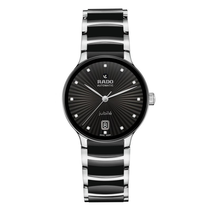 Rado Centrix Diamond Black Ceramic Automatic 35mm