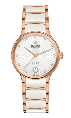 Rado Centrix Diamond White Ceramic RG PVD Automatic 35mm