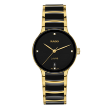 Load image into Gallery viewer, Rado Centrix 4 Diamonds Ceramic YG PVD Automatic 35mm