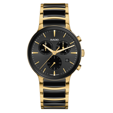 Load image into Gallery viewer, Rado Centrix Chronograph Gold PVD Quartz 41mm