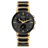Rado Centrix Chronograph Gold PVD Quartz 41mm