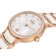 Load image into Gallery viewer, Rado Centrix Diamond Bezel White Ceramic RG PVD Automatic 35mm