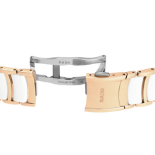Load image into Gallery viewer, Rado Centrix Diamond Bezel White Ceramic RG PVD Automatic 35mm