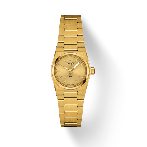 TISSOT PRX QUARTZ GOLD PVD 25MM