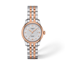 Load image into Gallery viewer, TISSOT LE LOCLE AUTOMATIC LADY -29mm 2 TONES RG DIAMOND DIAL ON BRACELET