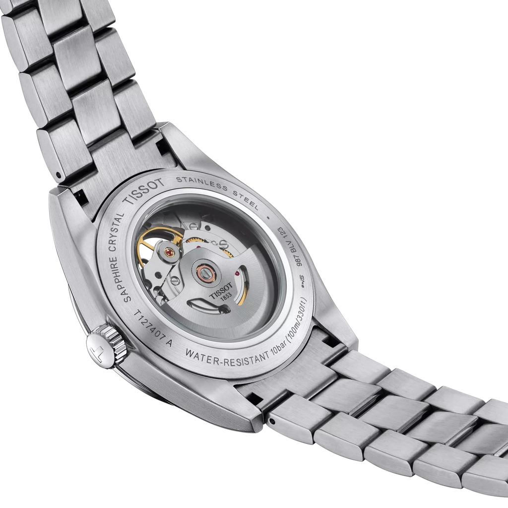 Tissot Gentleman Powermatic 80 Open Heart Silver