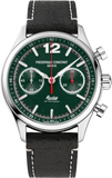 FREDERIQUE CONSTANT VINTAGE RALLY HEALEY AUTOMATIC CHRONOGRAPH GREEN DIAL