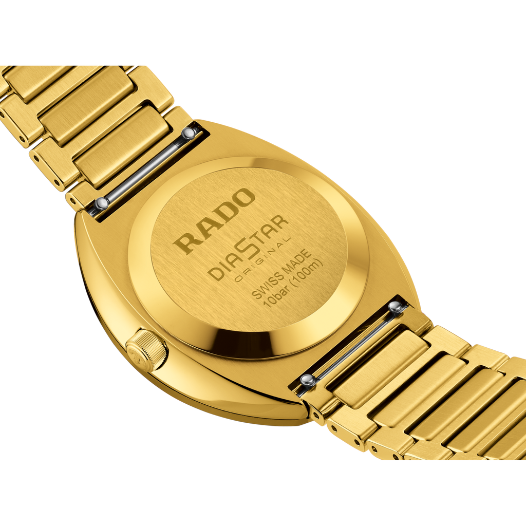 Rado DiaStar Original Automatic Green Dial YG PVD 38mm