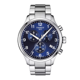 TISSOT CHRONO XL CLASSIC BLUE ON BRACELET