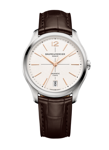 Baume & Mercier Clifton Silver Dial 10773
