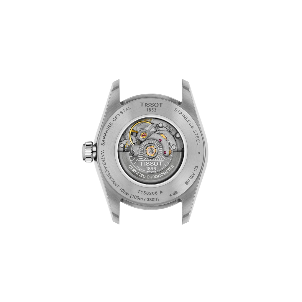 TISSOT BALLADE 30mm SILVER DIAL AUTOMATIC COSC -2 TONES YG PVD