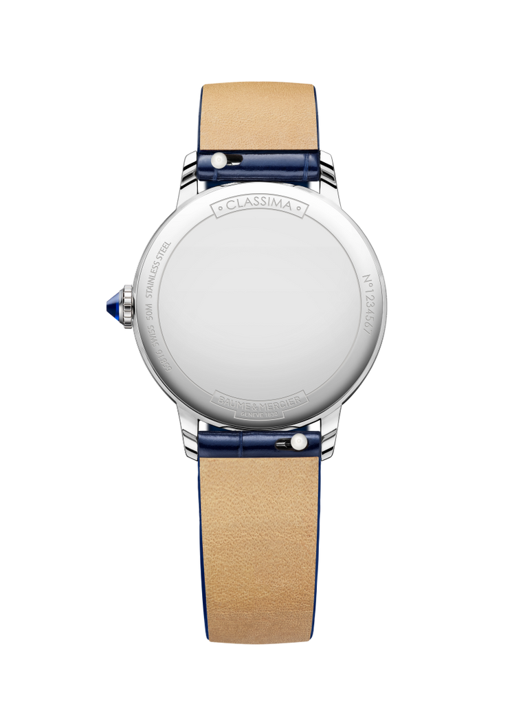 Baume & Mercier Classima Quartz Watch, Moon-phase Blue - 31mm 10804 Limited Edition