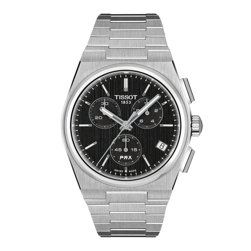 TISSOT PRX CHRONOGRAPH QUARTZ BLACK 41mm