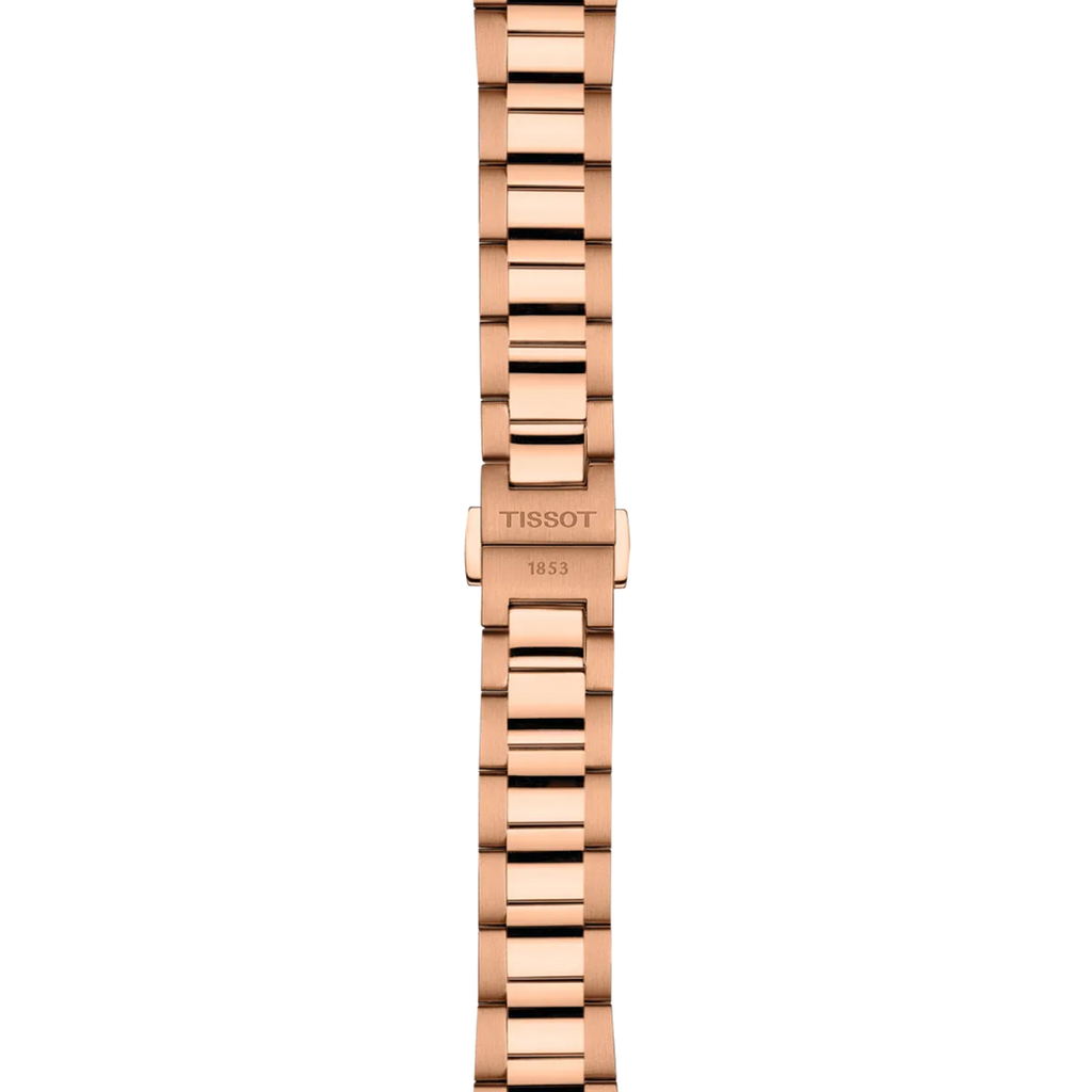 Tissot PRC 100 Solar Quartz 34mm Brown Dial RG PVD