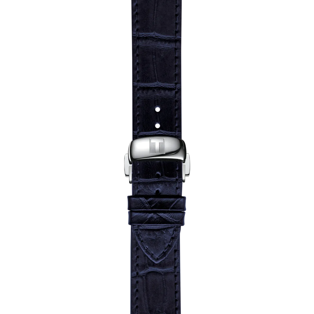 TISSOT LE LOCLE POWERMATIC 80 BLUE ON LEATHER
