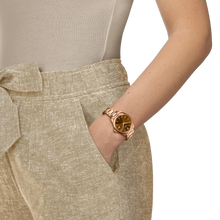 Load image into Gallery viewer, Tissot PRC 100 Solar Quartz 34mm Brown Dial RG PVD