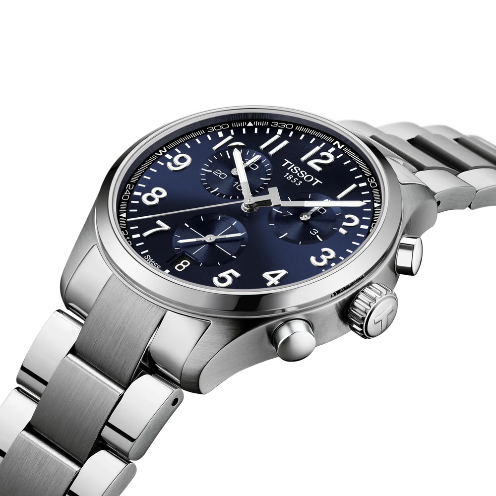 TISSOT CHRONO L 42mm BLUE ON BRACELET
