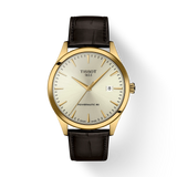 Tissot Classic Dream 40mm Automatic YG PVD on leather