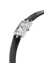 Load image into Gallery viewer, CLASSICS ART DECO CARREE SILVER DIAL FULL DIAMOND BEZEL