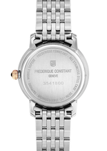 Load image into Gallery viewer, FREDERIQUE CONSTANT SLIMLINE LADIES MOONPHASE QUARTZ ON 2 TONES RG BRACELET