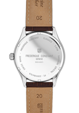 Load image into Gallery viewer, FREDERIQUE CONSTANT CLASSICS QUARTZ DATE BLUE ON LEATHER 40mm