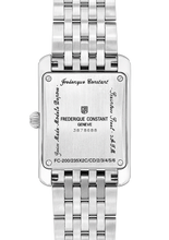 Load image into Gallery viewer, FREDERIQUE CONSTANT CLASSICS CARREE SMALL SEC RECTANGULAR QUARTZ ON BRACELET