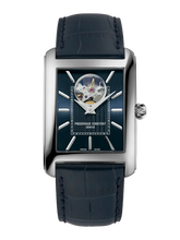 Load image into Gallery viewer, FREDERIQUE CONSTANT CLASSICS CARREE RECTANGULAR HEART BEAT BLUE AUTOMATIC