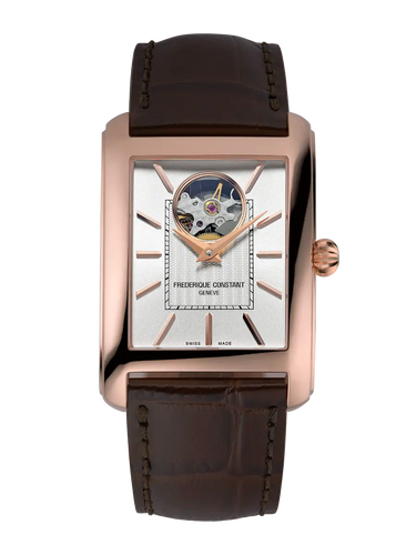 FREDERIQUE CONSTANT CLASSICS CARREE RECTANGULAR RG HEART BEAT AUTOMATIC
