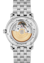 Load image into Gallery viewer, CLASSICS HEART BEAT MOONPHASE DATE SILVER DIAL ON BRACELET