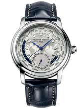 Load image into Gallery viewer, FREDERIQUE CONSTANT CLASSICS WORLDTIMER MANUFACTURE WHITE
