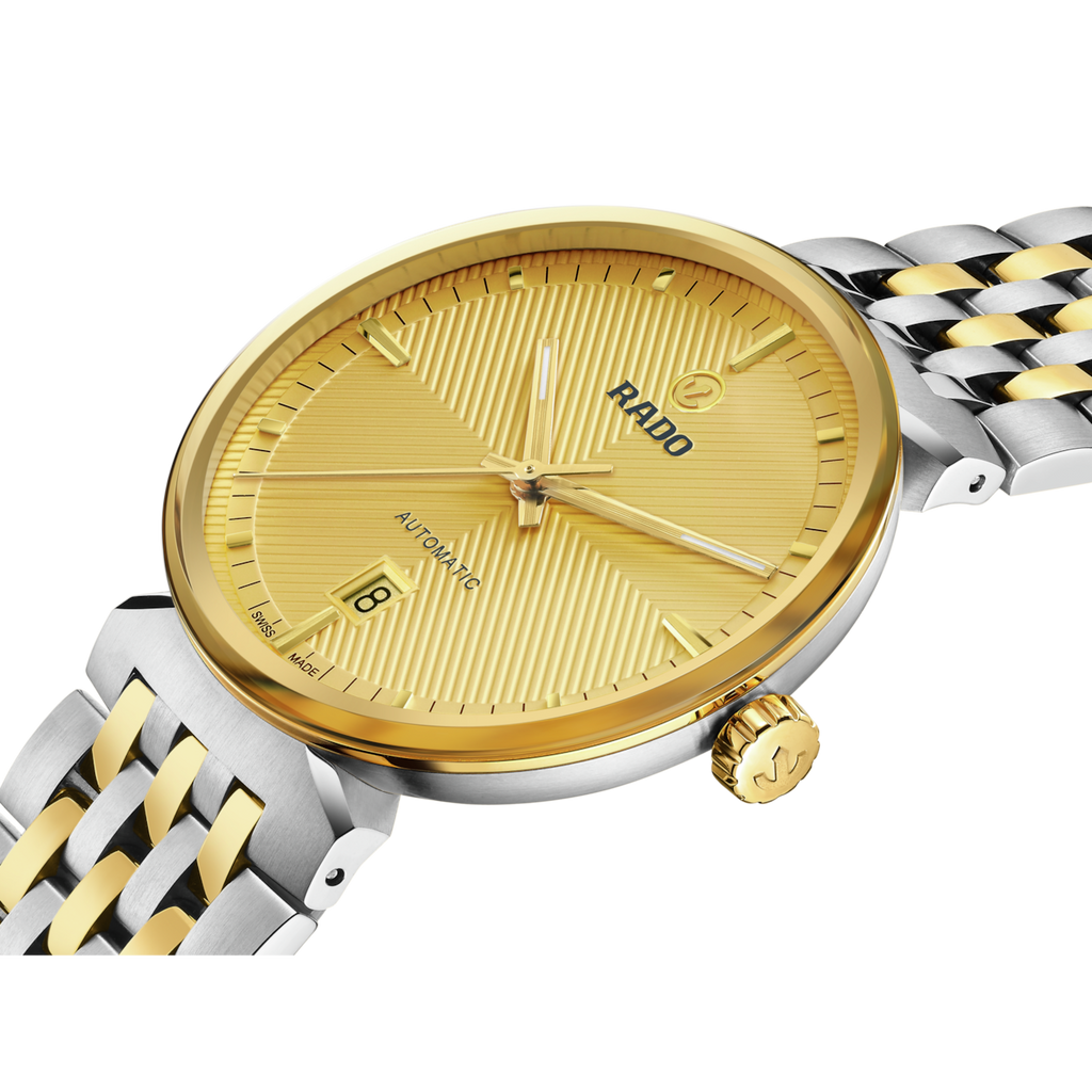 Rado Florence Automatic 2 tones Gold Dial 39mm