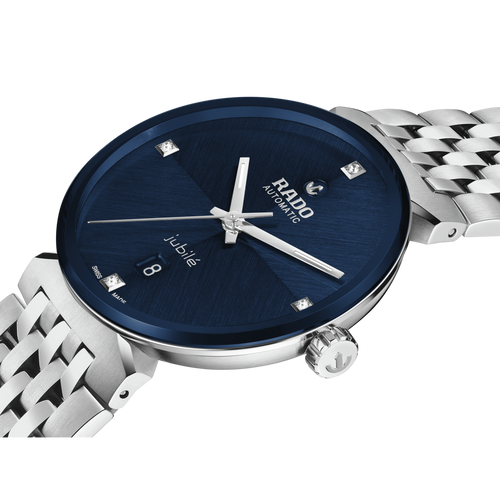 Rado Florence Automatic Blue Dial 39mm with Diamonds