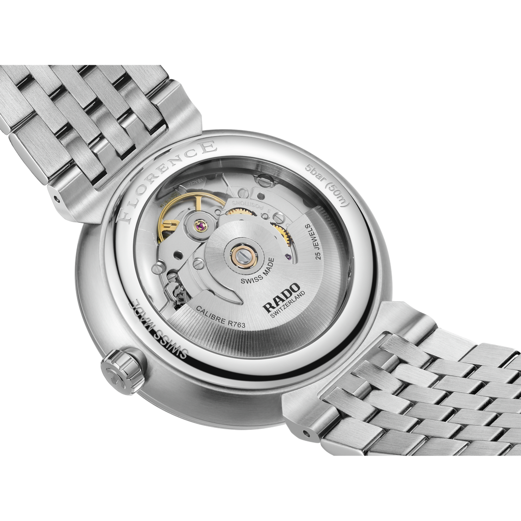 Rado Florence Automatic Blue Dial 39mm with Diamonds