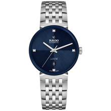 Load image into Gallery viewer, Rado Florence Automatic Blue Dial 39mm with Diamonds