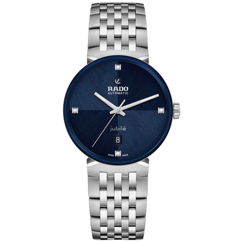 Rado Florence Automatic Blue Dial 39mm with Diamonds