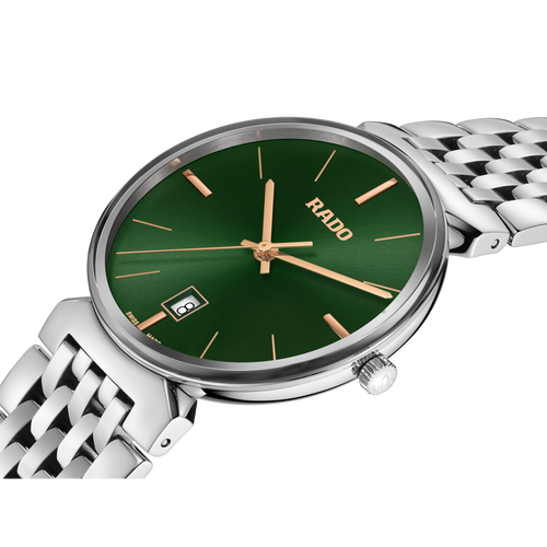 Rado Florence Classic Green Dial Steel Quartz 38mm