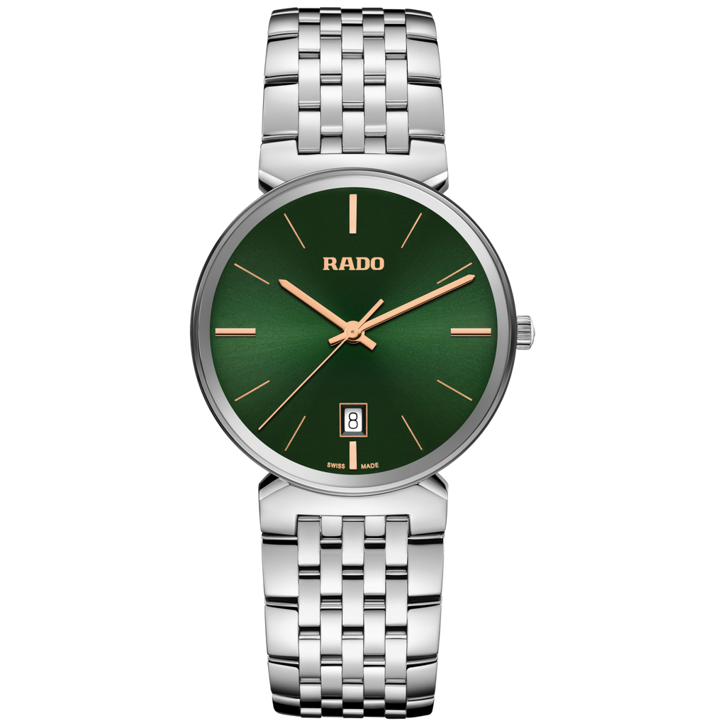 Rado Florence Classic Green Dial Steel Quartz 38mm