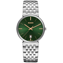 Load image into Gallery viewer, Rado Florence Classic Green Dial Steel Quartz 38mm