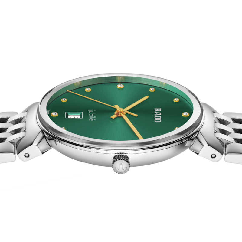 Rado Florence Classic Green 4 Diamond Steel Quartz 38mm