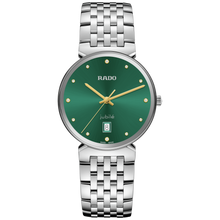 Load image into Gallery viewer, Rado Florence Classic Green 4 Diamond Steel Quartz 38mm