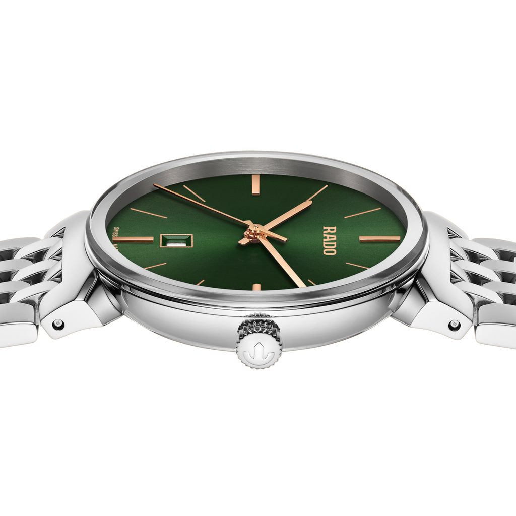 Rado Florence Classic Diamond Steel Quartz 30mm Green Dial