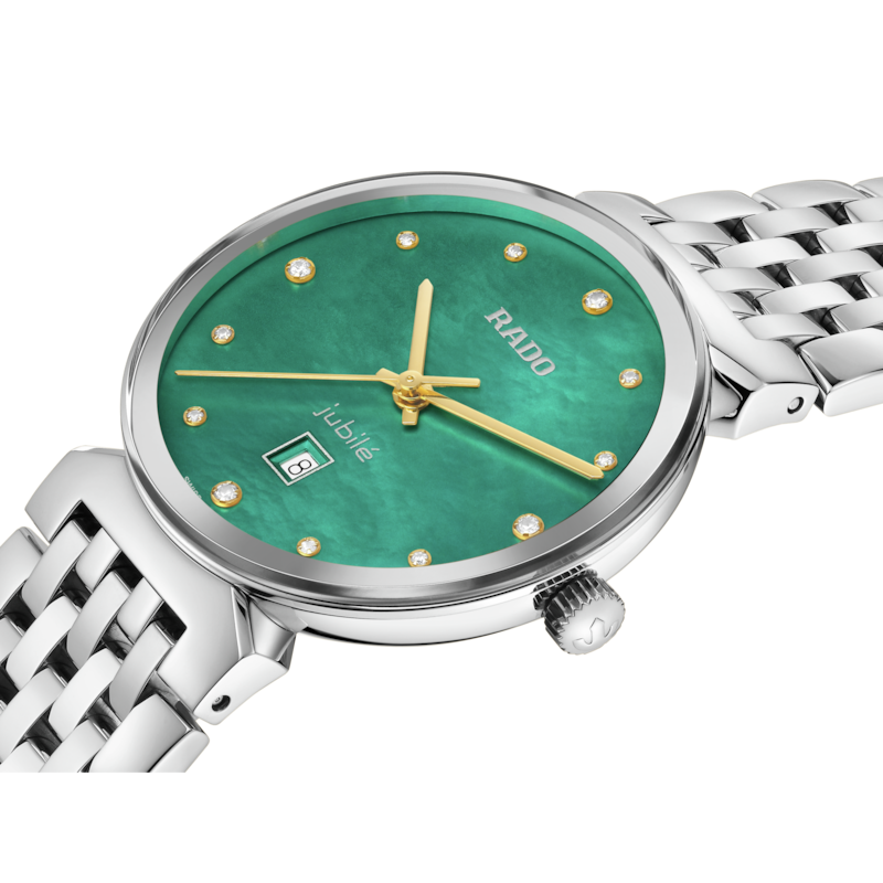 Rado Florence Classic Green Diamond Steel Quartz 30mm