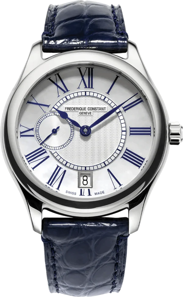 Frederique Constant Classics Automatic on Blue Leather Strap