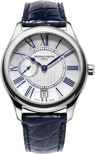 Frederique Constant Classics Automatic on Blue Leather Strap