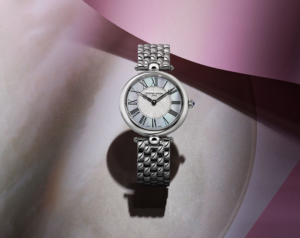 FREDERIQUE CONSTANT CLASSICS ART DECO ROUND LADIES QUARTZ WATCH